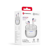 Заредете изображение във визуализатора на галерията – Forcell F-Audio Pulse Pro ANC + ENC Wireless In-Ear TWS Earbuds silver
