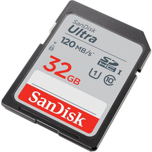 Заредете изображение във визуализатора на галерията – SANDISK карта памет ULTRA SDHC 32GB 120MB/s
