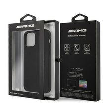 Заредете изображение във визуализатора на галерията – AMG Silicone Big Logo case for iPhone 12 Pro Max - black
