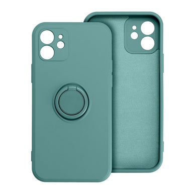 SILICONE RING Case for IPHONE 16 PRO green