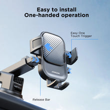 Заредете изображение във визуализатора на галерията – Joyroom JR-OK6 car phone holder on the dashboard - black
