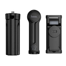 Заредете изображение във визуализатора на галерията – Selfie stick tripod Hoco K100 black
