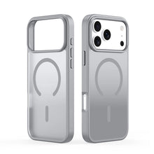 Заредете изображение във визуализатора на галерията – DUX DUCIS case YIND compatible with MagSafe for IPHONE 17 PRO (Open Ring) grey
