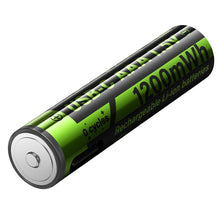 Заредете изображение във визуализатора на галерията – Rechargeable battery R3 (AAA) 320 mAh with USB C + cable USB A to 2 x USB C 2 pcs Hoco JA4 black
