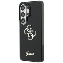 Заредете изображение във визуализатора на галерията – GUESS case for SAMSUNG S26 Ultra GUHMS26LHGTMLCGK (IML Big Metal 4G and Script) black
