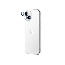 Заредете изображение във визуализатора на галерията – Amazing Thing Tempered glass AR Lens Glass IP15CAM2BUGLA on camera for Iphone 15/15 Plus (2 pieces) blue
