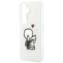 Заредете изображение във визуализатора на галерията – KARL LAGERFELD case for SAMSUNG S26 KLHMS26S6HKCBHH (Magnetic IML K&amp;C Back Logo) transparent
