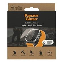 Заредете изображение във визуализатора на галерията – PanzerGlass Ultra-Wide Fit tempered glass for Apple Watch Ultra 49mm
