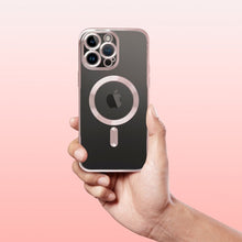 Заредете изображение във визуализатора на галерията – ELECTRO MAG COVER case compatible with MagSafe for IPHONE 17 Pro Max rose gold

