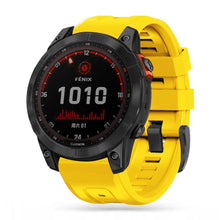 Заредете изображение във визуализатора на галерията – Tech-Protect IconBand strap for Garmin Fenix ​​5 / 6 / 6 Pro / 7 - yellow
