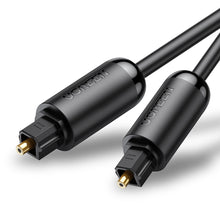 Заредете изображение във визуализатора на галерията – Ugreen AV122 70893 Optical Audio Toslink/SPDIF Cable 3m - Black
