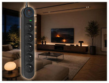 Заредете изображение във визуализатора на галерията – Extension cord 5 sockets Art F2115 5 m black
