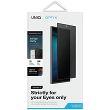 Заредете изображение във визуализатора на галерията – Uniq Optix Privacy tempered glass for Samsung Galaxy S24 with applicator
