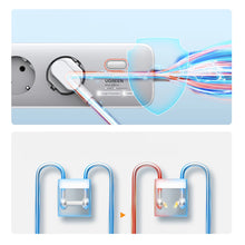 Заредете изображение във визуализатора на галерията – Ugreen CD286 extension cable 3x AC 2x USB-A 1x USB-C 30W with switch - white
