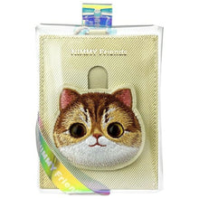 Заредете изображение във визуализатора на галерията – NIMMY card wallet BIG EYED PET 2.0 Cat khaki
