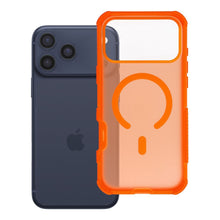 Заредете изображение във визуализатора на галерията – Case for iPhone 18 Pro Max / 17 Pro Max Forcell F-Protect BumperX Premium compatible with MagSafe orange
