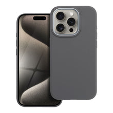 Заредете изображение във визуализатора на галерията – Case for iPhone 15 PRO Forcell F-Protect Frame Premium compatible with Magsafe gray
