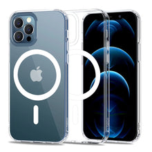 Заредете изображение във визуализатора на галерията – Tech-Protect MagMat MagSafe case for iPhone 12 / 12 Pro - transparent
