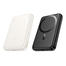 Заредете изображение във визуализатора на галерията – Powerbank compatible with MagSafe Hoco 10000 mAh QC PD 2A 20W J141 milky white
