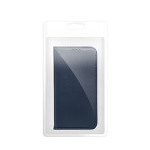 Заредете изображение във визуализатора на галерията – Flip case for Honor 600 PRO Smart Magneto navy blue
