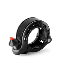 Заредете изображение във визуализатора на галерията – Rockbros 34210028001 Q-shaped bicycle bell - black
