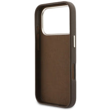 Заредете изображение във визуализатора на галерията – GUESS case for IPHONE 17 Pro Max GUHCP17X5PS4RGGW (PU FW Resin Logo) brown
