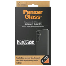 Заредете изображение във визуализатора на галерията – PanzerGlass HardCase with D3O® Bio and Military Grade Certification for Samsung Galaxy S24 - Transparent and Black
