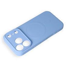 Заредете изображение във визуализатора на галерията – Case for iPhone 18 Pro Max / 17 Pro Max Silicone Mag Cover compatible with MagSafe (camera protection) light blue
