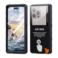 Заредете изображение във визуализатора на галерията – Waterproof case SHELLBOX AIRBOX MAX 6.9 universal black
