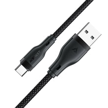 Заредете изображение във визуализатора на галерията – Acefast C8-04 USB-A / USB-C 3A cable - black
