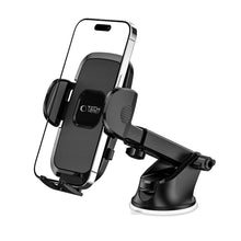 Заредете изображение във визуализатора на галерията – Tech-Protect V3 car phone holder for windshield/cockpit - black
