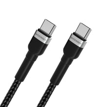 Заредете изображение във визуализатора на галерията – Wozinsky WNBCC1 USB-C / USB-C PD 65W cable 1 m - black
