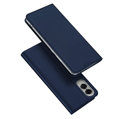 DUX DUCIS wallet case SKIN PRO for SAMSUNG S25 Edge blue