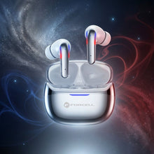 Заредете изображение във визуализатора на галерията – Forcell F-Audio Pulse Pro ANC + ENC Wireless In-Ear TWS Earbuds silver
