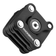 Заредете изображение във визуализатора на галерията – Rockbros WD795 foldable bicycle lock - black
