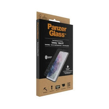 Заредете изображение във визуализатора на галерията – PanzerGlass E2E Microfracture antibacterial glass for Samsung Galaxy S22 - with black frame
