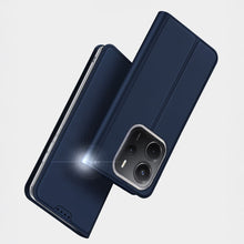 Заредете изображение във визуализатора на галерията – DUX DUCIS wallet case SKIN PRO for REDMI NOTE 14 4G (163,25mm) blue
