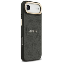 Заредете изображение във визуализатора на галерията – GUESS case for IPHONE 17 Air compatible with MagSafe GUHMP17MP4MSEGCK (PU 4G W/ Classic) black
