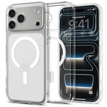 Заредете изображение във визуализатора на галерията – SPIGEN CASE ULTRA HYBRID MAG MAGSAFE IPHONE 17 PRO FROST WHITE
