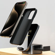 Заредете изображение във визуализатора на галерията – Dudao A11Pro+ inductive charger 15W 3in1 for phone / smartwatch / headphones - black
