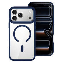 Заредете изображение във визуализатора на галерията – ROAR case MAG BUMPER compatible with MagSafe for IPHONE 17 Pro Max navy blue
