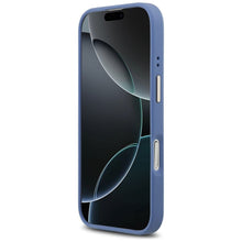 Заредете изображение във визуализатора на галерията – GUESS case for IPHONE 17 compatible with MagSafe GUHMP17SP4MSEGCB (PU 4G W/ Classic) blue
