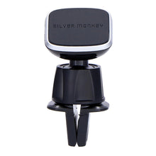 Заредете изображение във визуализатора на галерията – Silver Monkey CM-MGN-SM magnetic car air vent holder - black
