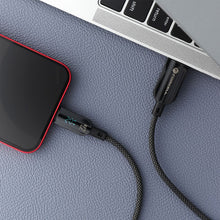 Заредете изображение във визуализатора на галерията – FORCELL F-ENERGY C273 cable USB A to Lightning 2,4A 12W Digital 1,2 m black
