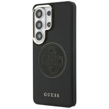 Заредете изображение във визуализатора на галерията – GUESS case for SAMSUNG S26 Ultra GUHMS26L5PG4SRGK (Perforated Logo MagSafe) black
