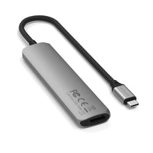 Заредете изображение във визуализатора на галерията – SATECHI adapter HUB 6in1 Type C ST-P6SM space gray
