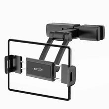 Заредете изображение във визуализатора на галерията – Tech-Protect V2 car holder for telescopic headrest for phone / tablet - black
