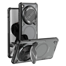 Заредете изображение във визуализатора на галерията – Nillkin Iceblade Prop case for Oppo Find X7 Ultra with magnetic module - black
