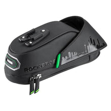 Заредете изображение във визуализатора на галерията – Rockbros C27-1 bicycle bag under the saddle - black
