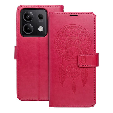 Калъф тип книга MEZZO за XIAOMI Redmi Note 13 5G dreamcatcher магента